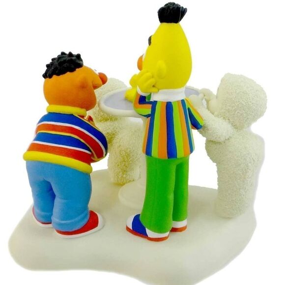 💜NIB Department 56 Snowbabies Sesame Street "Rubber Duckie Have Some Fun" - Picture 3 of 16